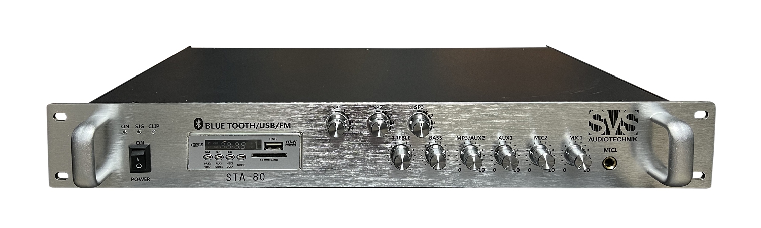 SVS Audiotechnik STA-80 Микшер-усилитель для систем Public Address в Толбазах