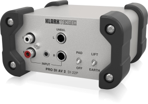 Klark Teknik DI 22P пассивный стерео директ-бокс в Толбазах